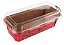 10 Formas Forneável Plumpy M 158X55X52mm Vermelho com tampa - Imagem 1