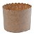 Forma Forneavel Para Panetone 250g | Kraft 90x90mm - (12 unidades) - Imagem 1