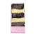 Meia Slice Rosa Poa Cake P/fatia De Bolo Festa 05 Und. - Imagem 1