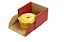 Caixa para Bolo 01 Und 16,5x16,5x12 Com Visor vermelho - Imagem 3