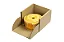 Caixa para Bolo 01 Und 21,5x21,5x12 Com Visor Kraft - Imagem 1