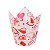 Formas Papel Tulipas Cupcakes/muffin C/25 Coração - Imagem 1