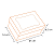 05 und. Caixa Ovo de Colher - 2 em 1 - 350g/ 500g - 210x140x92 mm - Branca - Imagem 3