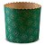 Forma Forneavel Para Panetone 100g | Verde 70x60mm - (10 unidades) - Imagem 1