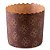 Forma Forneavel Para Panetone 500g | Marrom 134x95mm - (10 unidades) - Imagem 1