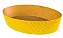 Forma Forneável Colomba Oval 500 g | Amarela 21,5x5 - (05 unidade) - Imagem 1