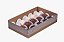 Caixas 15 Doces com Tampa de Acetato | Kraft 193x120x40mm - (05 unidades) - Imagem 2