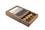 Gaveta 16 Doce com Tampa de Acetato | Kraft 207x207x50mm. - (05 unidades) - Imagem 3