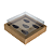 Caixa 5 Ovinhos com Tampa 50g | Kraft 200x200x80 mm -( 05 unidades ) - Imagem 3