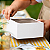 Caixa P/ Bolo Ana Costa 5Un 28X28X12Cm Com Visor Exposição Perfeita | Branco - Imagem 3