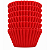 Forminha Forneável Pirotine 50un 50x38mm N°0 | Vermelho - Imagem 1