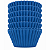 Forminha Forneável Pirotine 50un 50x38mm N°0 | Azul - Imagem 1