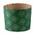 Forma Forneável P/Panetone 100Un 13,4X9,5Cm 500G | Verde - Imagem 1