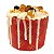 Forma Forneável P/Panetone 100Un 9X9Cm 250G | Vermelho - Imagem 2
