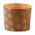 Forma Forneável P/Panetone 100Un 7X6Cm 100G Papel Italiano Fiori - Imagem 1