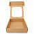Caixa Fatia Ana costa c/ visor 120x130x40mm Kraft 1000un - Imagem 4