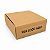 Caixa P/ Fatia de Bolo Ana costa 12x13x4cm Kraft [PERSONALIZADA] - Imagem 4
