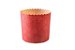 Forma de Panetone Vermelho com Dourado 250 Grs. Pcte. c/ 50 UN–R$ 0,64 a Unidade - Imagem 1