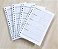 Miolos Mini Caderninhos / Agendinhas 10x15 C/50fls Furados p/wire-ô - Imagem 1