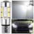 LED T10 HIPER 10 LEDs 5630 Pingo w5w Meia Luz / Farolete / Lanterna Dianteira / Placa / Leitura / DISPONÍVEL EM 8 Cores 12v - Imagem 3