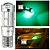 LED T10 HIPER 10 LEDs 5630 Pingo w5w Meia Luz / Farolete / Lanterna Dianteira / Placa / Leitura / DISPONÍVEL EM 8 Cores 12v - Imagem 8