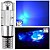LED T10 HIPER 10 LEDs 5630 Pingo w5w Meia Luz / Farolete / Lanterna Dianteira / Placa / Leitura / DISPONÍVEL EM 8 Cores 12v - Imagem 4