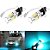 Lâmpada LED H1 ou H3 com 5 LED's Cob + Cree Frontal 7,5w Milha Neblina 3 Cores Disponíveis 12v - Imagem 1