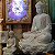 Fonte Buda Zen Lótus White Stone 90cm 110V - Imagem 4