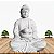 Fonte Buda Zen Marmorite White Stone 85 cm 110V - Imagem 2
