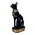 Escultura Gato Egípcio Bastet Seated - Imagem 1