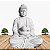 Fonte Buda Zen Marmorite White Stone 85 cm 220V - Imagem 3