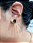 Piercing Fake  Cravejado Com Zirconias Esmeralda - Imagem 2