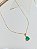 Colar Pedra Jade Retangular - Imagem 3