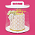 Kit 5 Und Caixa Para Bolo Cake Box MDF Branco (3mm) - Imagem 1