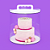 Kit 5 Und Caixa Para Bolo Cake Box MDF Branco (3mm) - Imagem 2
