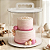 Kit 5 Und Caixa Para Bolo Cake Box MDF Branco (3mm) - Imagem 2