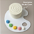 10 UND Cake Board Paleta Para Pintar Bolo - Imagem 3