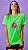 Camiseta Feminina Donuts Verde - Imagem 2