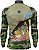 Camisa De Pesca Camuflada Tucunaré  Proteção Uv 50+ Kaa02 Kaapuã - Imagem 3