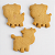 Biscoito Kids de Banana 50g |Sem Glúten, Sem Leite e Sem Ovos | Vegano - Imagem 2