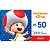 Nintendo - Gift Card Digital 50 Reais - Imagem 1
