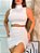 Conjunto Cropped Regata Gola Alta E Saia Curta Justo - Imagem 8