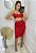 Conjunto Feminino Cropped Alça Fina E Saia Midi Justa - Imagem 7