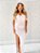 Vestido Longo Com Fenda de Alcinha Costas Trançada - Imagem 4