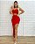 Conjunto Cropped De Alcinha E Saia Longa Com Fenda - Imagem 8