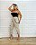 Calça Jogger Feminina Com Bolsos Laterais Cintura Alta - Imagem 4