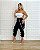 Calça Jogger Feminina Com Bolsos Laterais Cintura Alta - Imagem 6