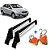 Rack de Teto Fiat Grand Siena 2013 à 2019 + 2 Cintas Catraca - Imagem 1