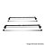 Rack de Teto Vhip Volkswagen Up 4 Portas + 2 Cintas Catraca - Imagem 3