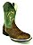 bota masculina bico quadrado cano verde vimar west country 81204 - Imagem 1